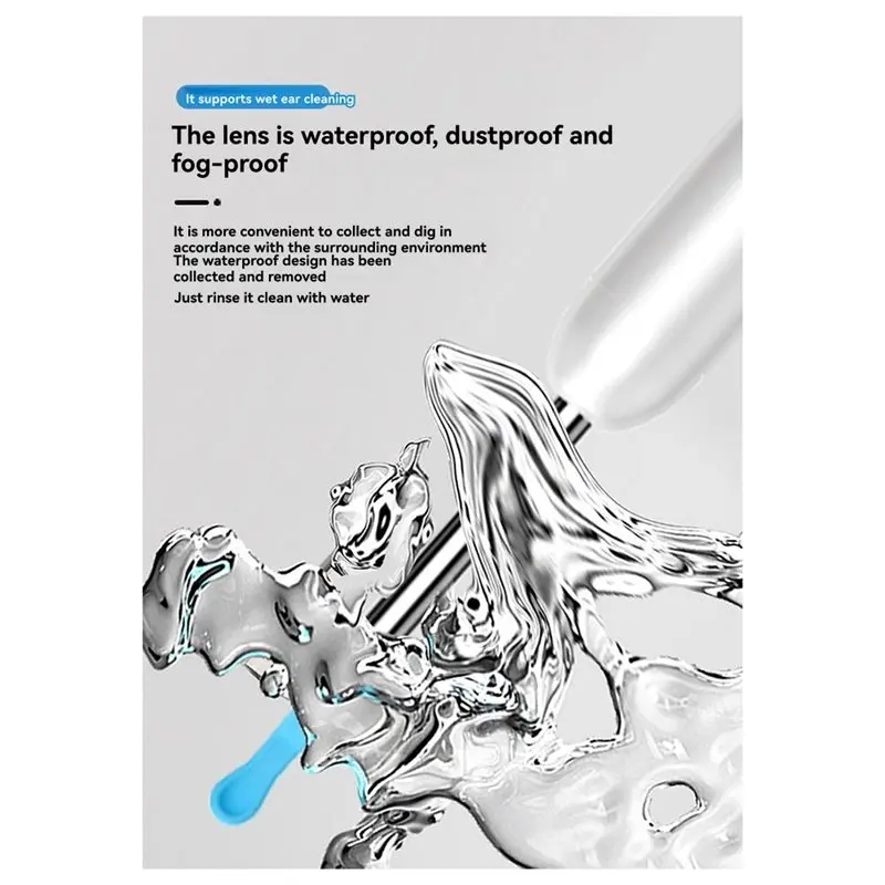 [NEW A09R!】 Wifi Enabled Ear Cleaner Camera Ear Wax Removal Health Care Kit Ear Spoon Compartment Cleaning Tool Endoscope Ear Pi