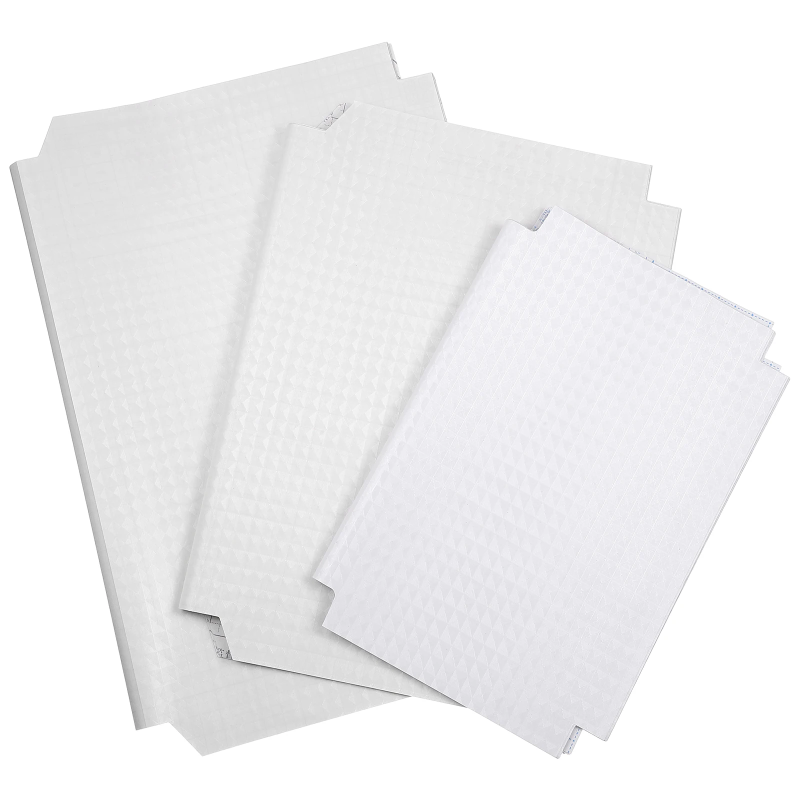 

30pcs Pp Material Transparent Book Waterproof Protective Cover For School Notebooks Exercise Books s Students Clear
