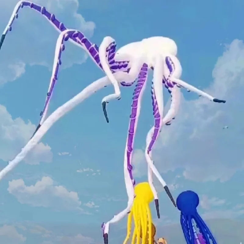 20m octopus vliegers hanger vliegende vliegers voor volwassenen opblaasbaar speelgoed windenergie opblaasbaar speelgoed zachte grote vlieger cerf