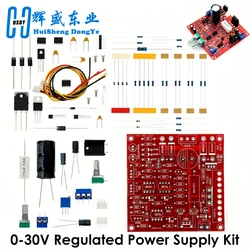 0-30V 2mA-3A DC Regulated Power Supply DIY Kit Continuously Adjustable Current Limiting Protection Voltage Regulator Set