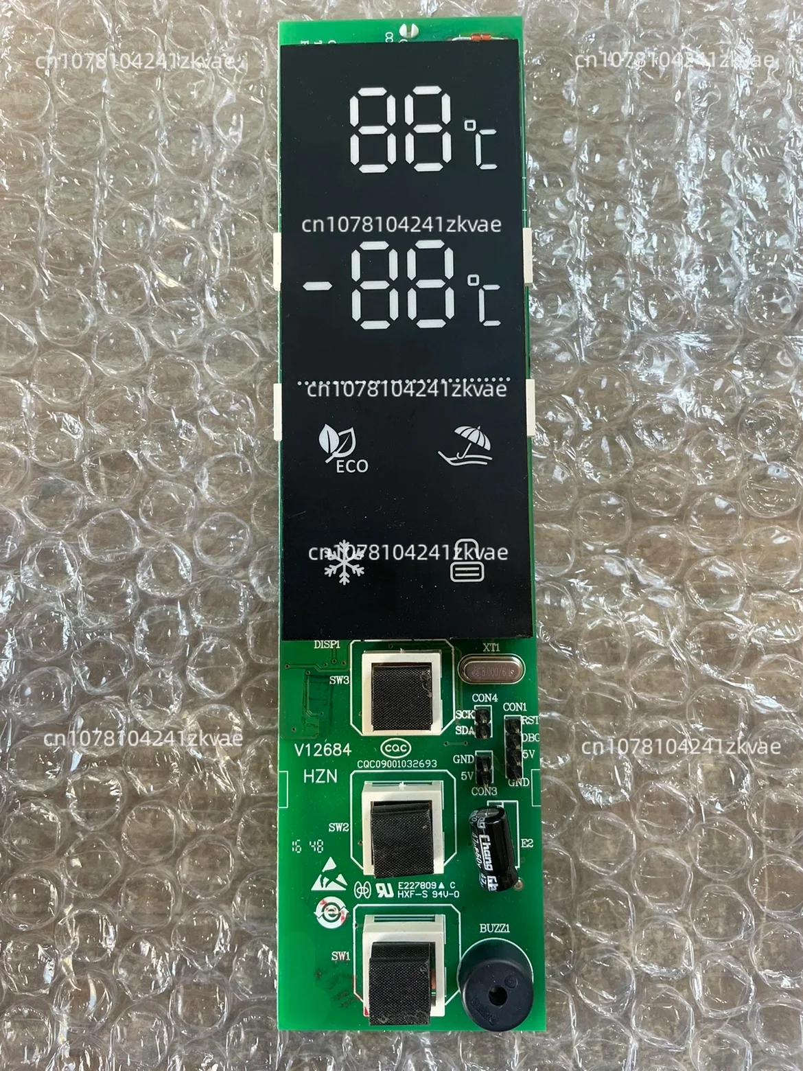 

Refrigerator test display board 0321801749 W27-51 V98538e V98538