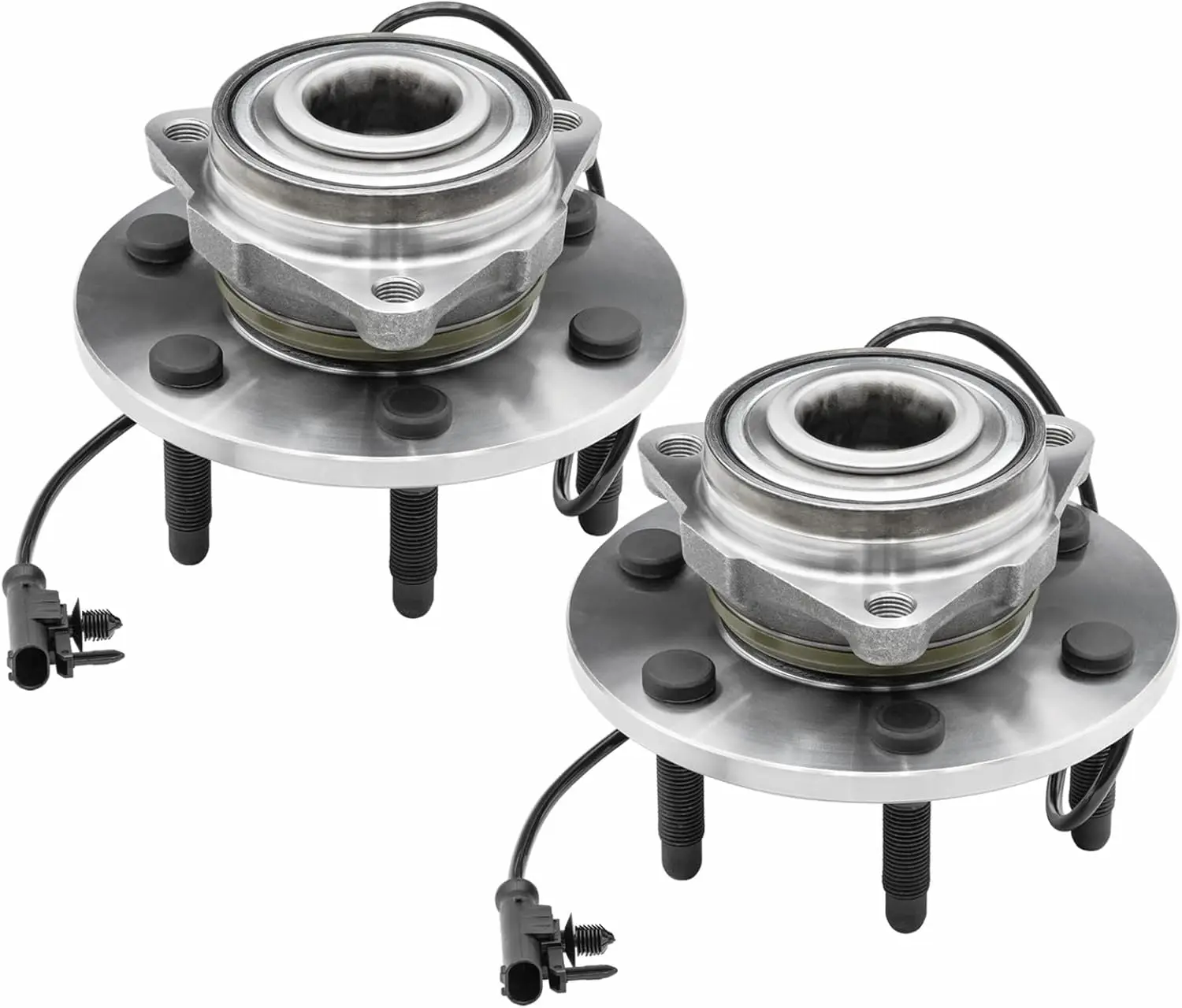 

Front Wheel Bearing Hubs Assembly for 2007-2014 Trucks and SUVs, 6-Lug with ABS, Pair Included