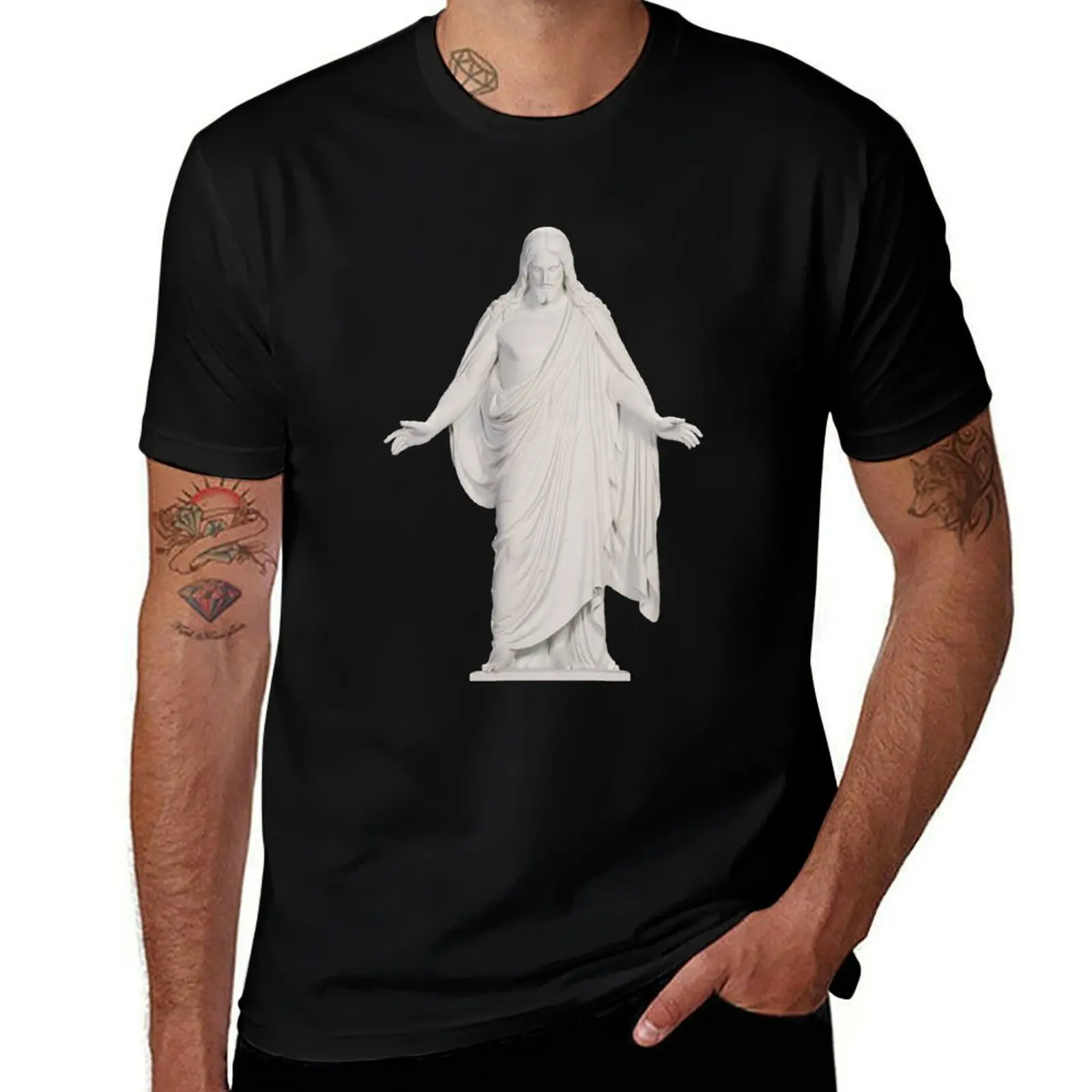 

The Church of Jesus Christ of Latter-Day Saints Christus T-Shirt Man t-shirt sports fans vintage men clothings