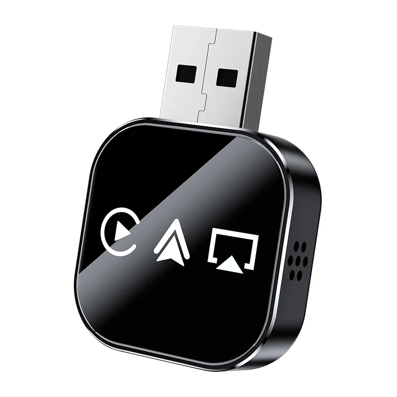 3 In1 Wireless Carplay Smart Mirror Link Carplay Android Auto USB Dongle محول سلكي Carplay إلى التوصيل والتشغيل اللاسلكي #4