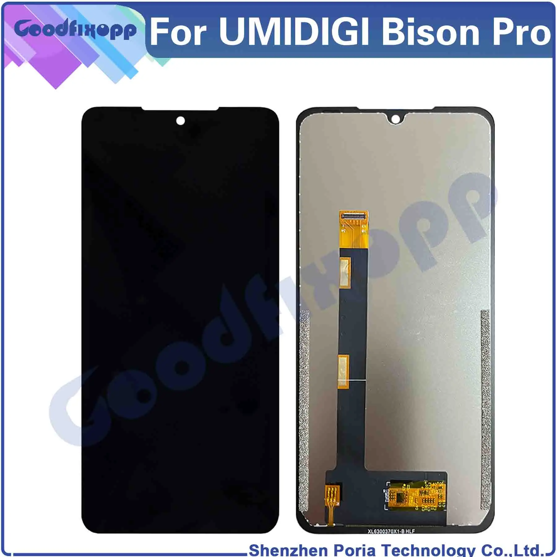 

For UMIDIGI Bison Pro LCD Display Touch Screen Digitizer Assembly Repair Parts Replacement