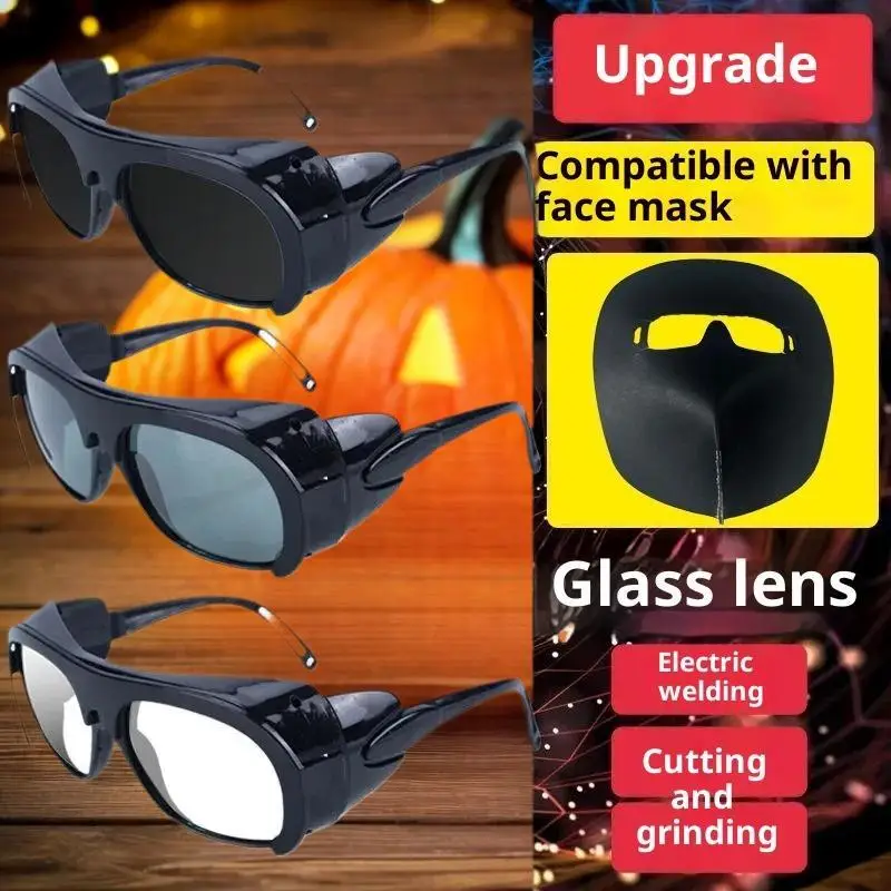 1Pcs Gas Argon Arc Welding Protective Glasses Anti Glare Welder Goggles Special Welding Protective Glasses