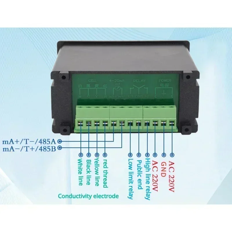 Online Conductivity Meter Pure Water Detection TDSEC Meter Conductivity Sensor Electrode EC-510