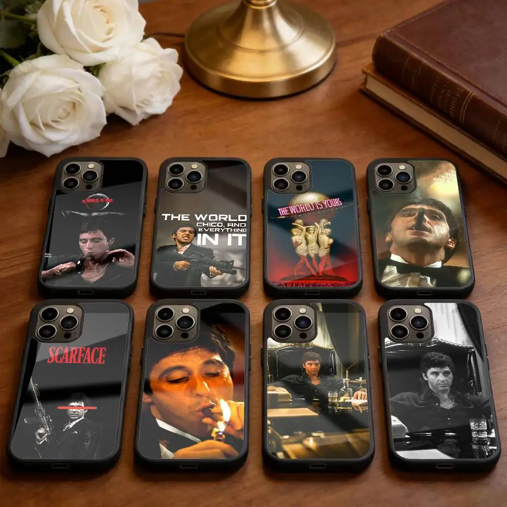 

1983 Film S-Scarface Phone Case For iPhone 14,16,15,13,17,12,Plus,Pro,Max Magnetic For Magsafe Frosted Cover