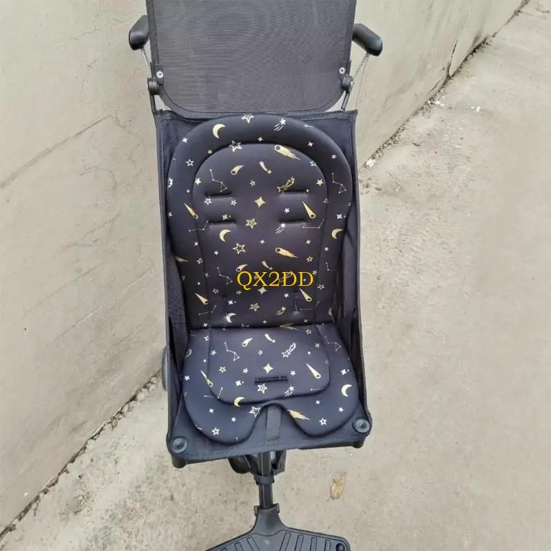 QX2D Universal Baby Strollers Cushions Pad Breathable Infant Siss Liners durante 0 3 años