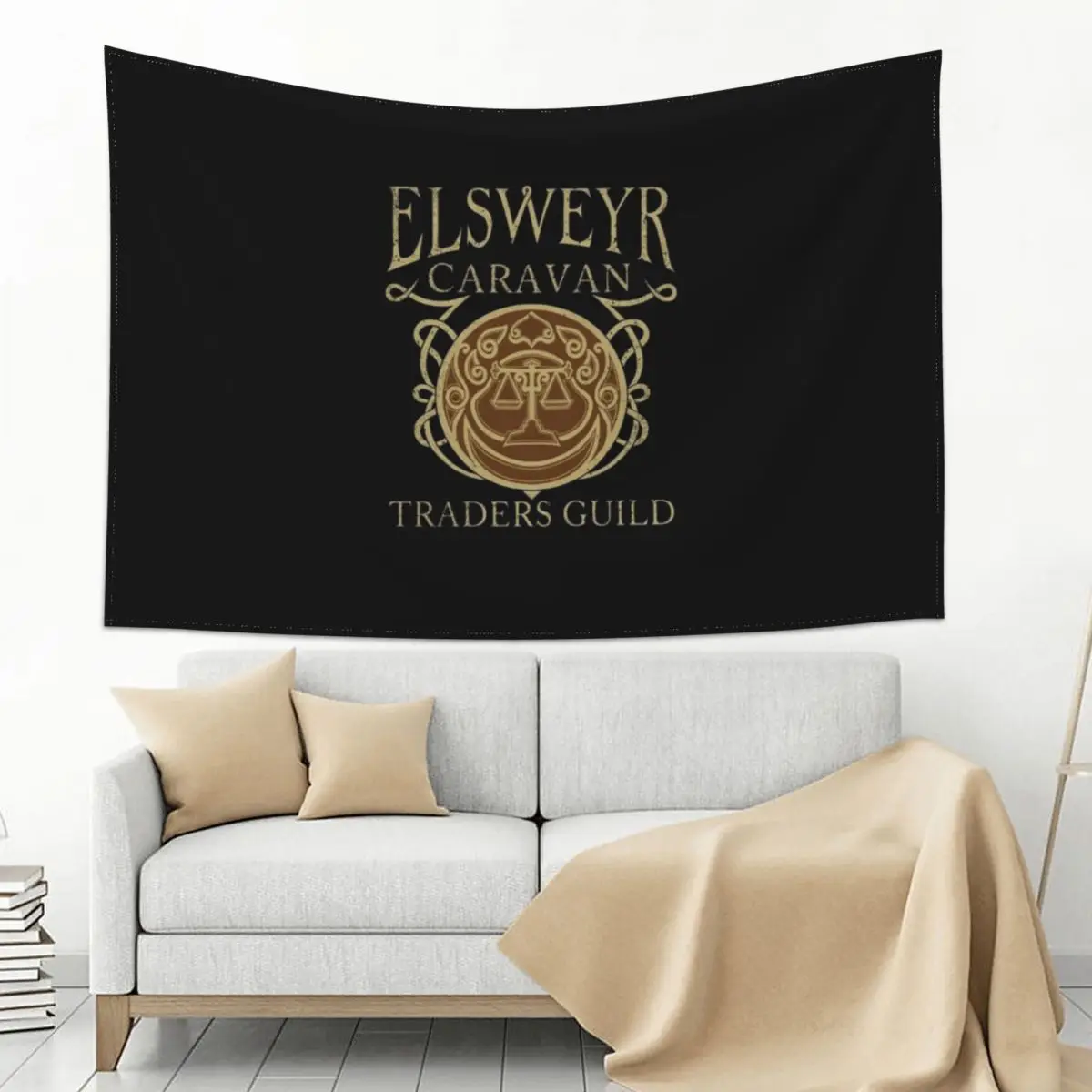 

Elsweyr Traders Guild Tapestry For Bedroom Home And Comfort Decor Wall Tapestries Tapestry