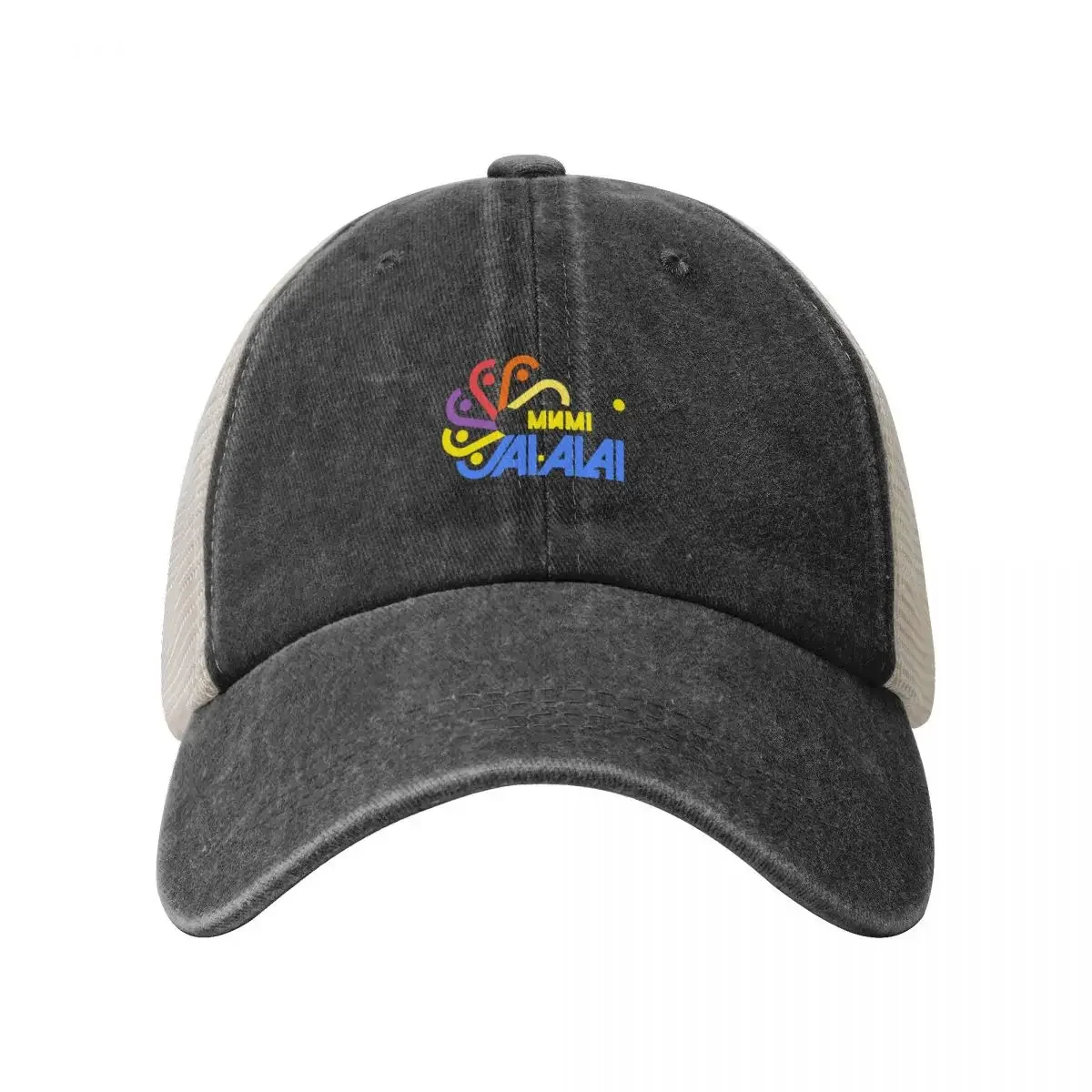 Miami Jai-Alai T-Shirt Baseball Cap black Big Size Hat western Hat Hats Woman Men's