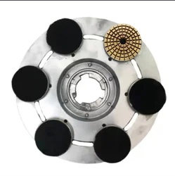 17 Inch Polishing Plate Grinding Plate Polishing Machine Holder Aluminium Plate Pads Holder