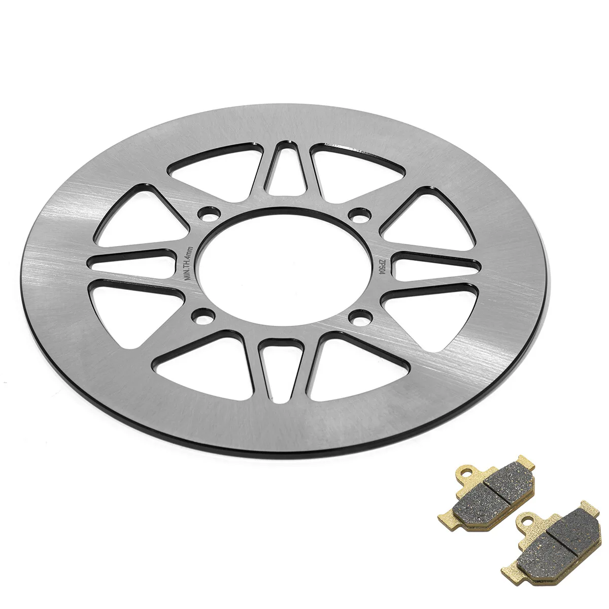 BIKINGBOY Para LS650F Savage (Manillar Plano) 86 87 88 89 90 LS650P Savage (Manillar Alto) 86-00 91 92 93 Disco de Freno Delantero y Pastillas