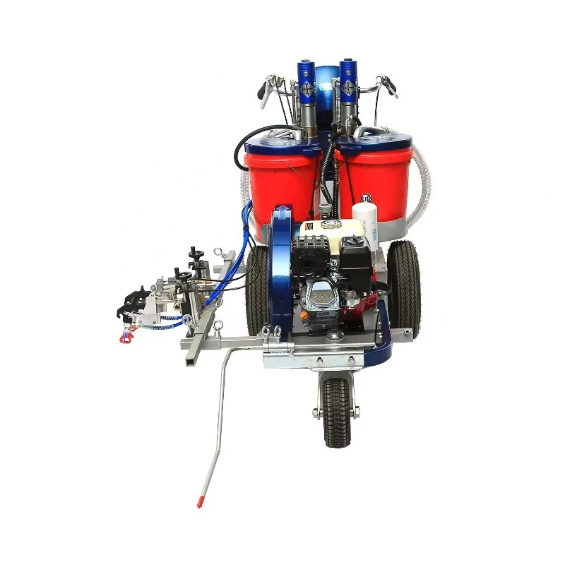 Double Nozzle Road Marking Machine for Traffic Striping Sign Wholesale Pricing