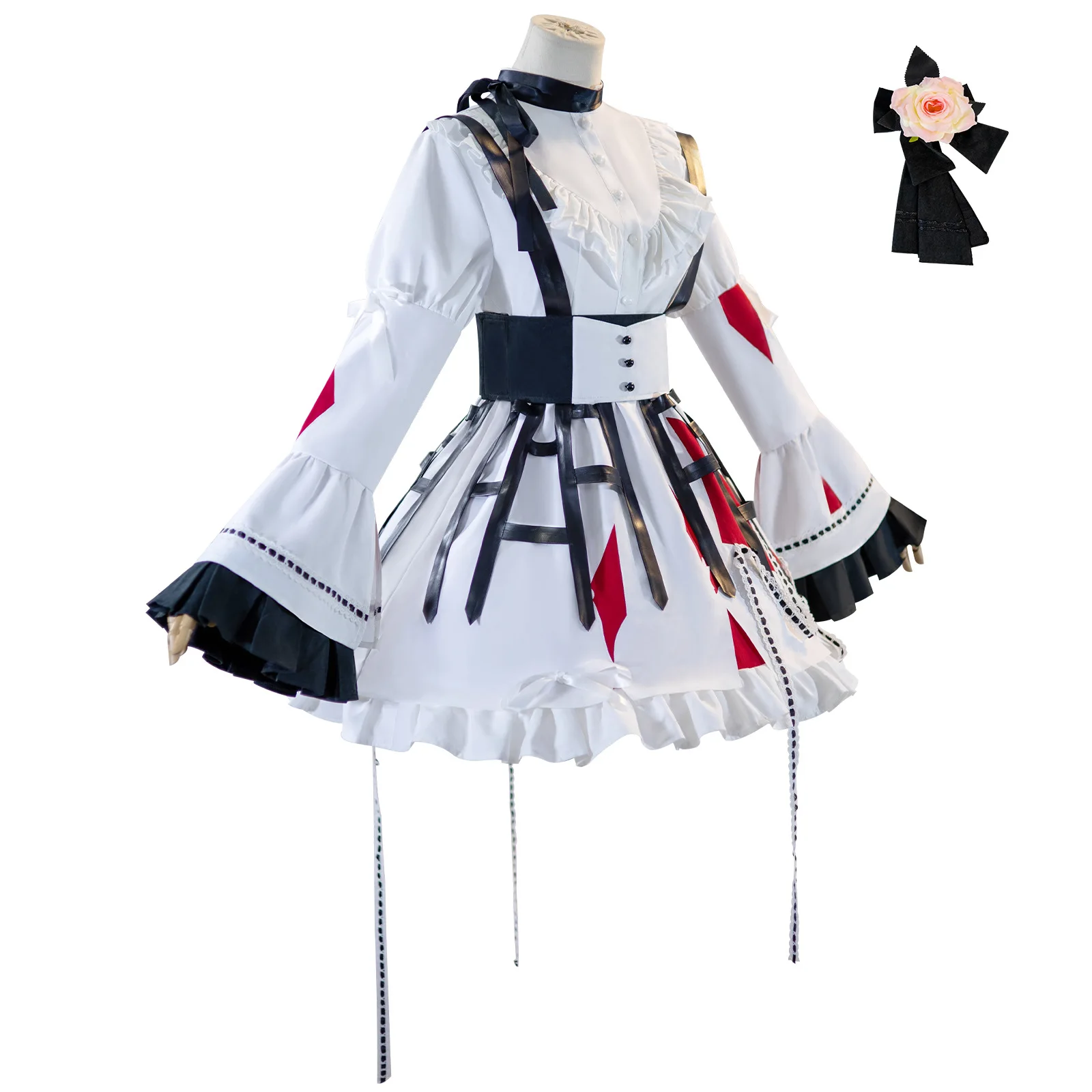 Akiyama Mizuki Cosplay PJSK Costume Anime Project Sekai Lovely Lolita Party Dress Uniform Wig Halloween Outfit for Women