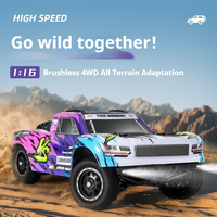 Haiboxing 1:16 3101A four-wheel drive brushless large foot UDR short card professional high-speed model remote control car