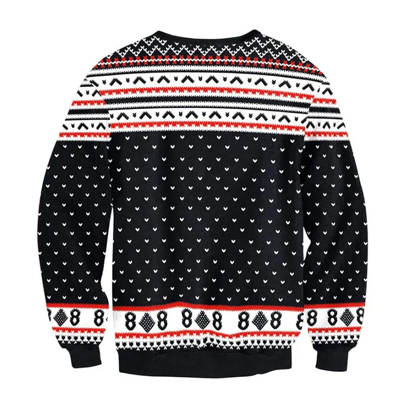 Men Women Funny Humping Reindeer Xmas Sweatshirt Christmas Climax Sweater Unisex Pullover Ugly Christmas Sweaters Jumpers Tops
