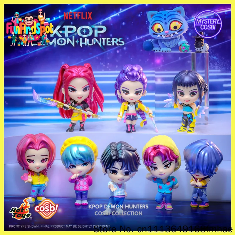 Hot Toys Cosbi Blind Box K-Pop Demon Hunters Rumi Sammelfigur für Erwachsene, Sammlerstück, Desktop-Dekoration, Geschenk