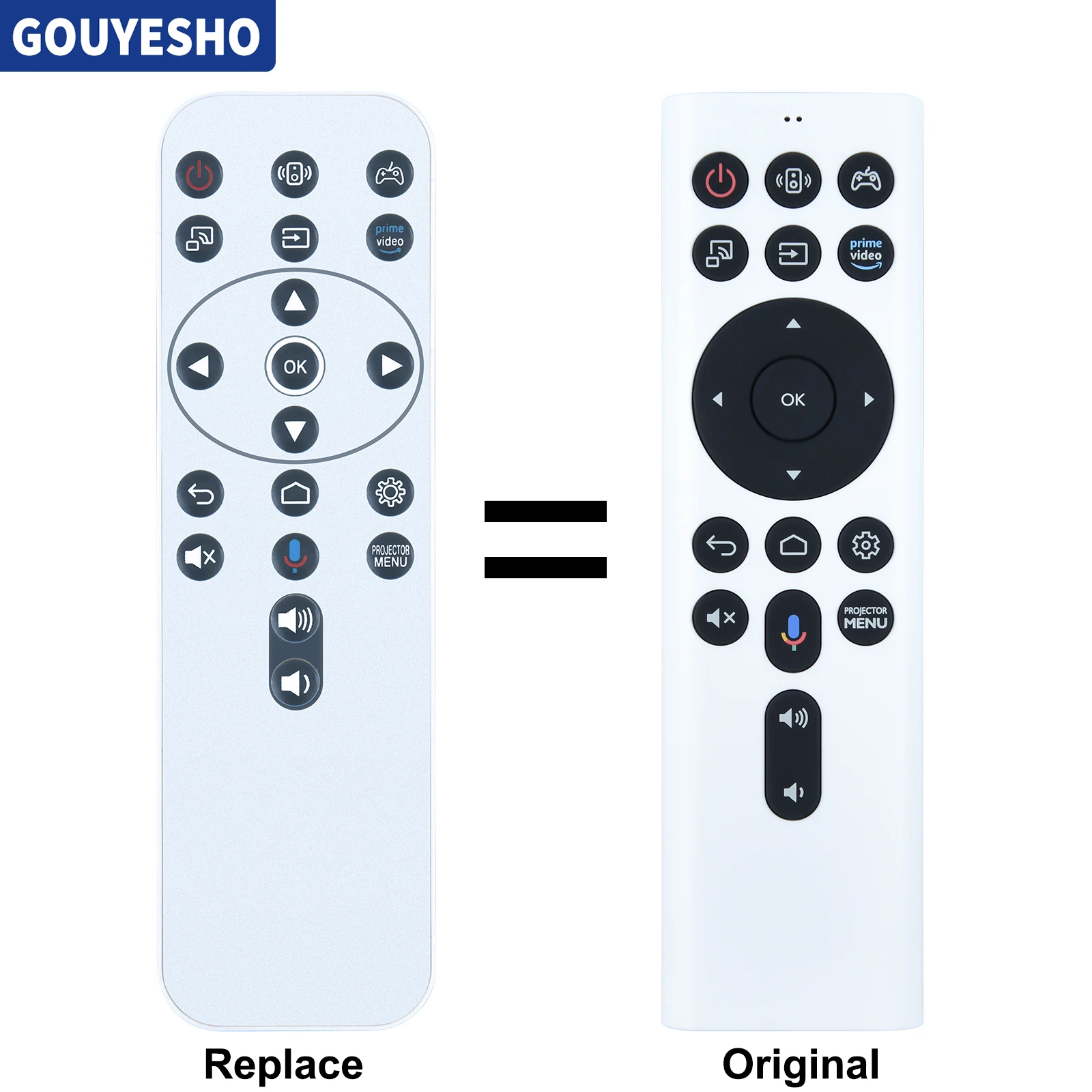 

RCI068 for BENQ projector Remote Control 5J.JN306.002 X1300i and X3000i