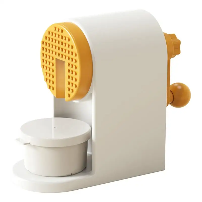 

Manual Ice Shaver Snowcone Machine Stainless Steels Ice Maker Crusher Portable Food Grade Hand Crank Snowcone Maker Slushies