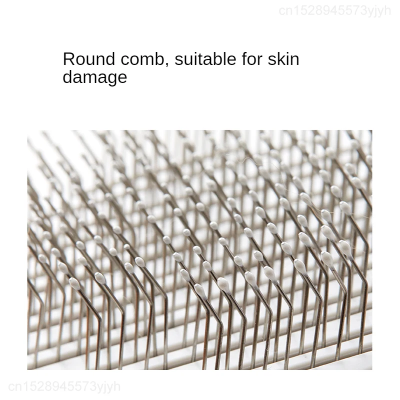 Yoipin PETKIT Sisir Penumpahan Rambut Kucing Sikat Peliharaan Anjing Kucing Sisir Pijat Jarum Sisir Pembersih Rambut Anjing Alat Perawatan Perlengkapan Hewan Peliharaan