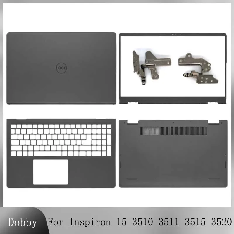 

New For Dell Inspiron 15 3510 3511 3515 3520 3521 LCD Back Cover Front Bezel Hinges Palrmest Bottom Case 00WPN8 00DM9D 09WC73