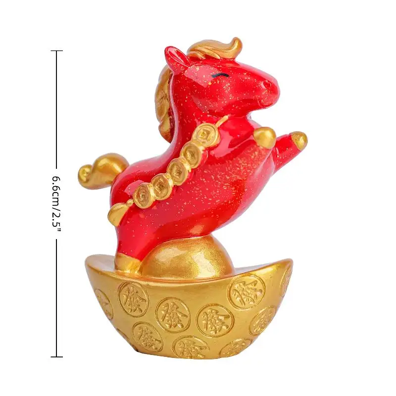 Vintage paard standbeeld dierenriem paard sculptuur Feng Shui collectie kristal licht paard zon Catcher ornament Home Desktop Decor