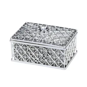 Mini Treasure Storage Schmuckschatule, Golden Folha, Süßigkeiten, Halskette, Ohrring, Talão, Schmuckstück, klein, Hochzeitsdekoration, Partygeschenk 11 Hauptverkäufe Goldener Jahrgang - №7