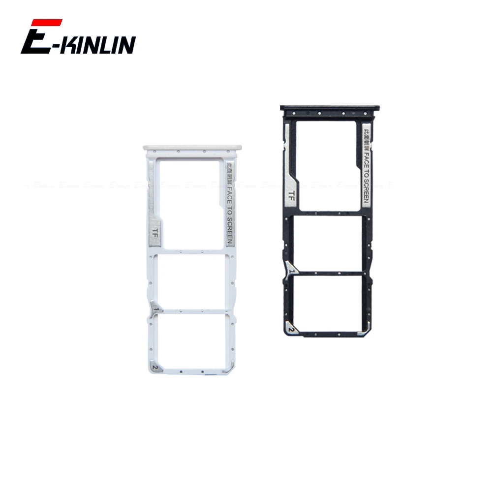 Sim Card Micro SD Card Tray Socket Holder Slot Container Connector For XiaoMi Redmi Note 9 Pro 4G 5G Parts