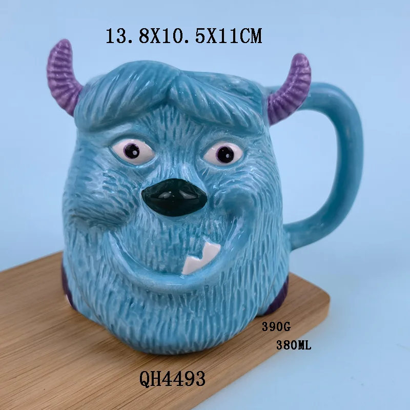 Cartoon Monster Sullivan Ceramic Cup Action Figure Cute Mug Cup