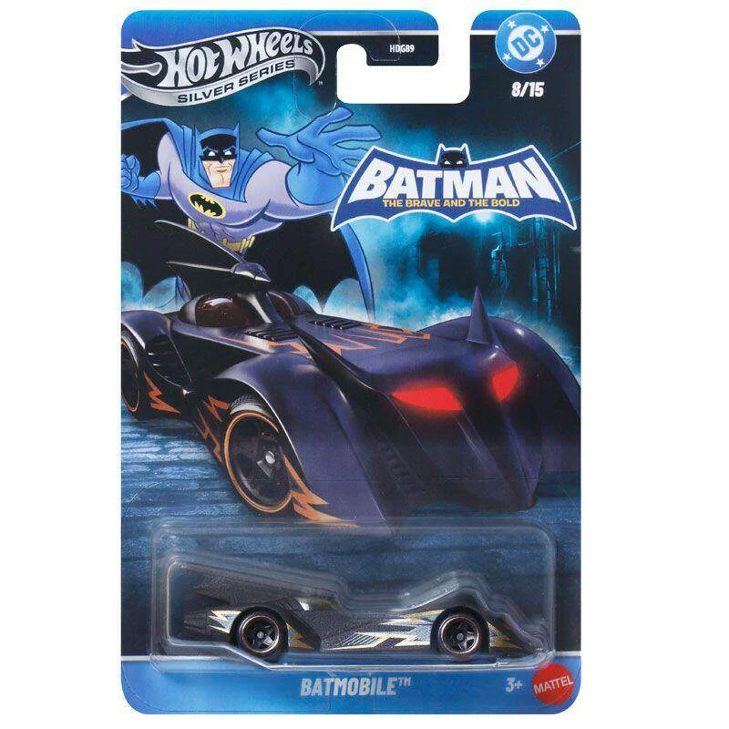 Hot Wheels Batman Series,1966 Classic Batmobile 1:64 Scale Die‑Cast Alloy Car,Batwing, Kids Birthday Gift Toy Vehicle Collection image 6