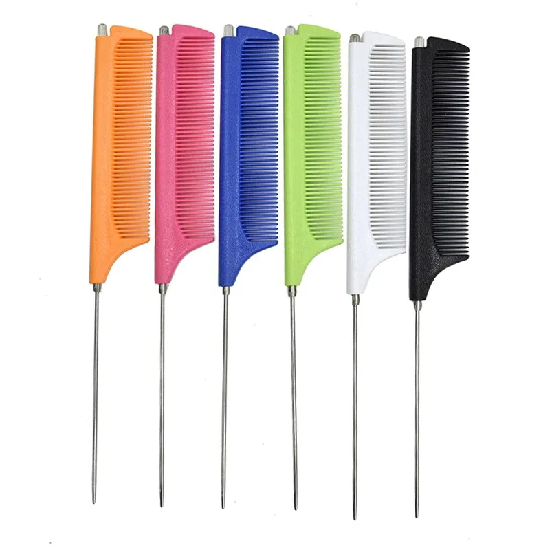 Professional Pointed Tail Comb Scalable Pick Hair Dye Hair Highlights Comb Styling Combing Hairdressing Hair Shop Hair Tools