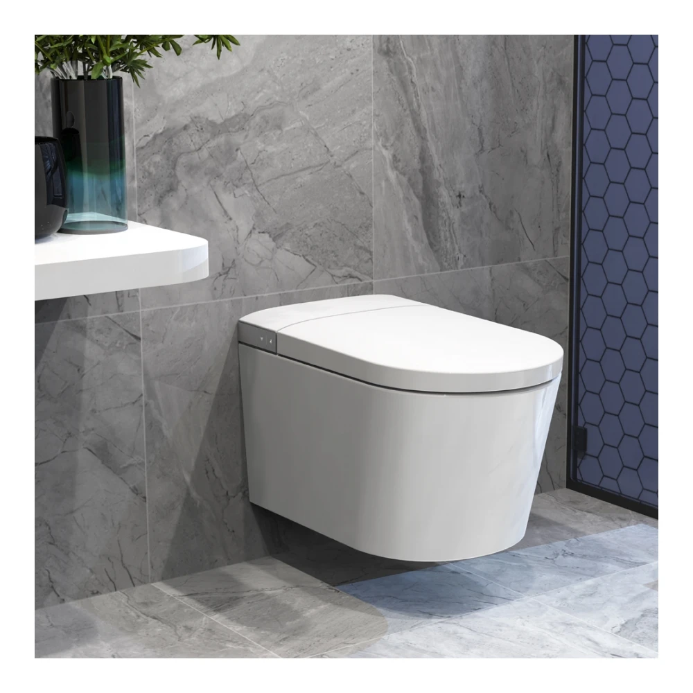 

ZC25-Настройка Современный туалетный набор Умный унитаз с автоматическим смывом для умных туалетов для ванной комнаты