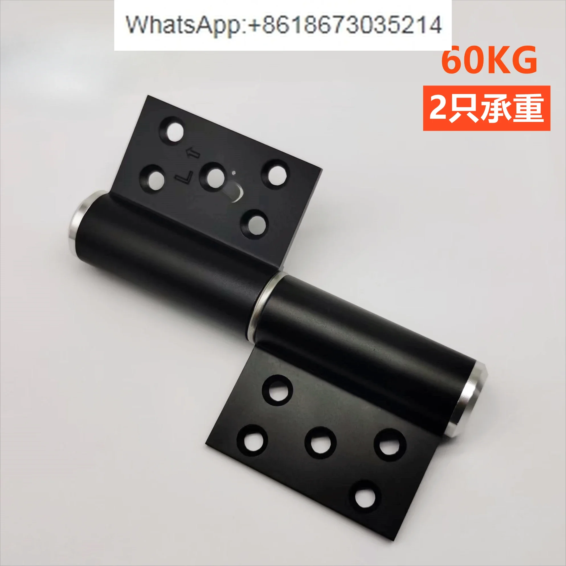 Invisible door hinge closed automatically, hydraulic buffer spring damping hinge, background wall hidden door hinge