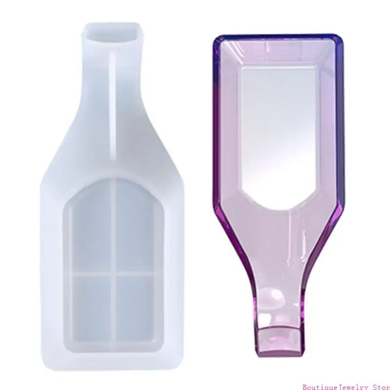 E1PE Spoon Holder Epoxy Mold Kitchen Utensils Rest Jewelry Holder Silicone Mould