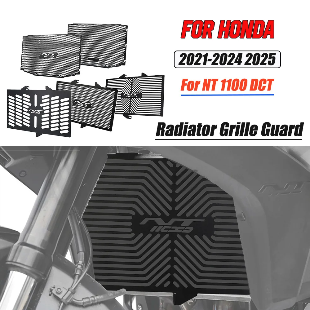 

New 2025 Motorcycle Accessories Radiator Grille Guard Cover Water Tank Net Protector For HONDA NT1100 NT 1100 DCT 2022 2023 2024