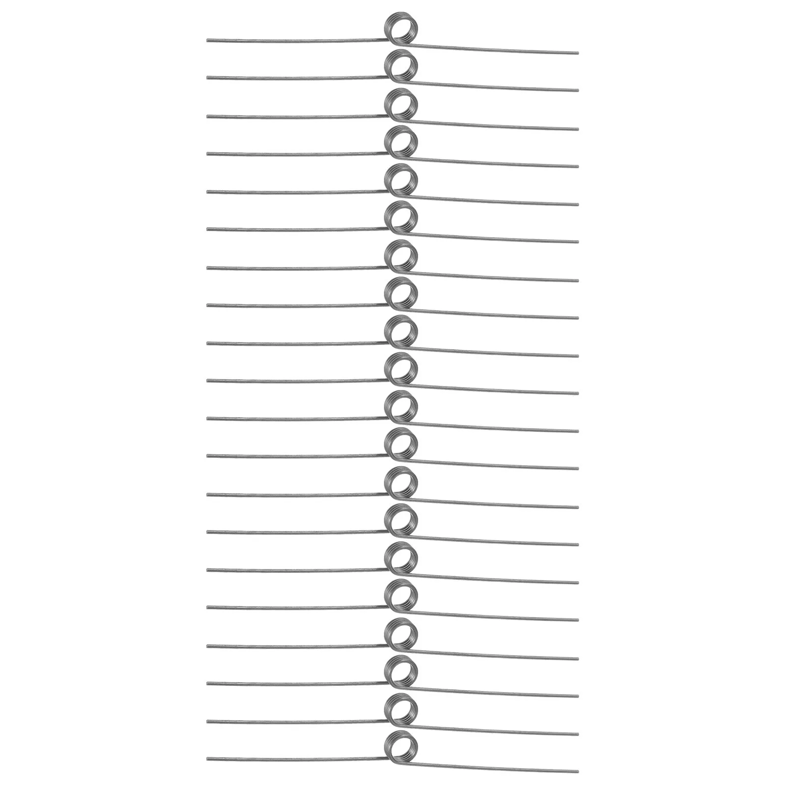 

20Pcs Adjustable Metal Torsional Spring Heavy Duty Replacement Part for Trash Can Lid Support Garbage Bin Lid Control Mechanism