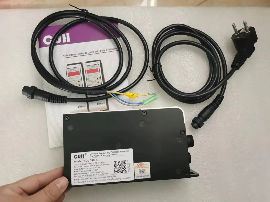 Intelligent Frequency Modulation Vibration Feeding Controller CUH SDVC40S Precision Vibration Regulation Tool Part
