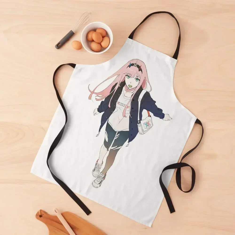

ZERO TWO 002 POSTER Apron Camping Woman Kitchens Men kitchen Kitchens For Men Apron