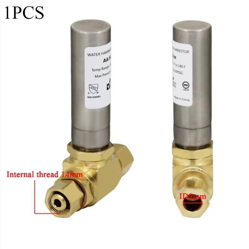 1PCS Washing Machine water hammer eliminator for Refrigerator Toilet plumbing Swive Water Hammer Arrestor replacement