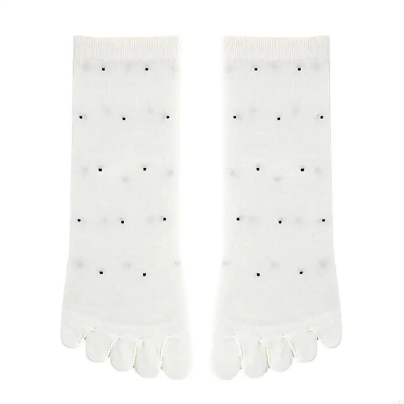 Premium Lyocell Blend Toe Socks For Enhancing Airflows During Intense Exercise
