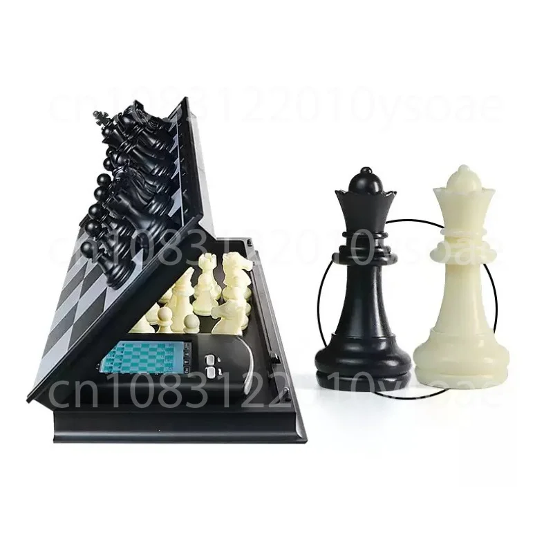 Portable  Intelligent Electronic Chess Board - No Internet Required, English Operation Manual Included