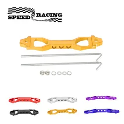 14CM/19CM Battery Hold Down Set, Car Racing Battery Tie Down Bracket Holder Lock Mount with J Bolts