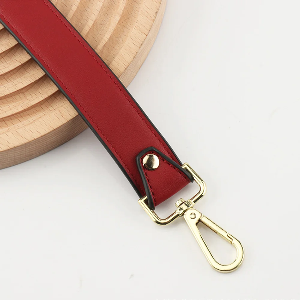 Fashion Solid Color Shoulder Strap Handbags Handle 41cm Short Pu Lether Bag Handle Bag Strap For Women Useful Bag Accessories