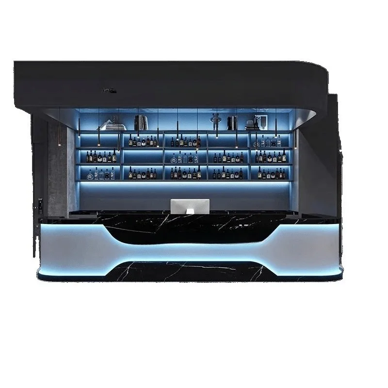 

Industrial style modern billiards hall bar e-sports hotel internet cafe checkout page entertainment club front desk