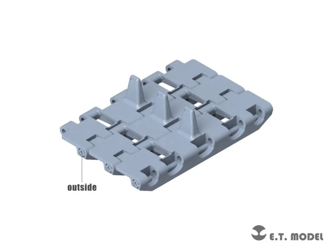 ET model 1/35 P35-040 France AMX-50(B) Heavy Tank Workable Track (3D Printed) view 4