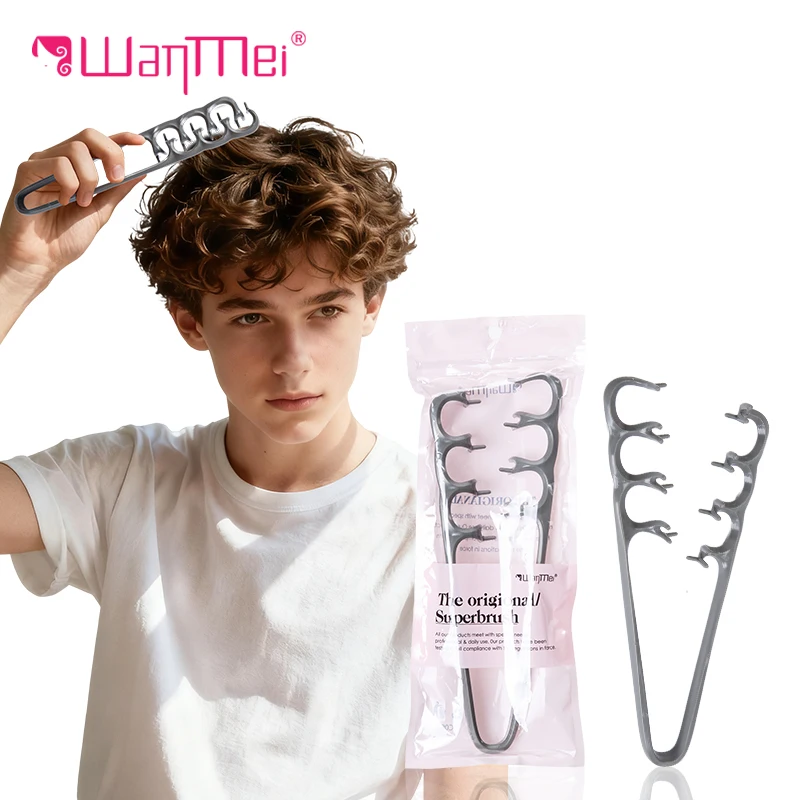 1 stks Professionele Volumizing Haarkam voor Pluizige Textuur Styling Grove Ontwarren voor Salon Thuisgebruik Styling Accessoires - afbeelding 2
