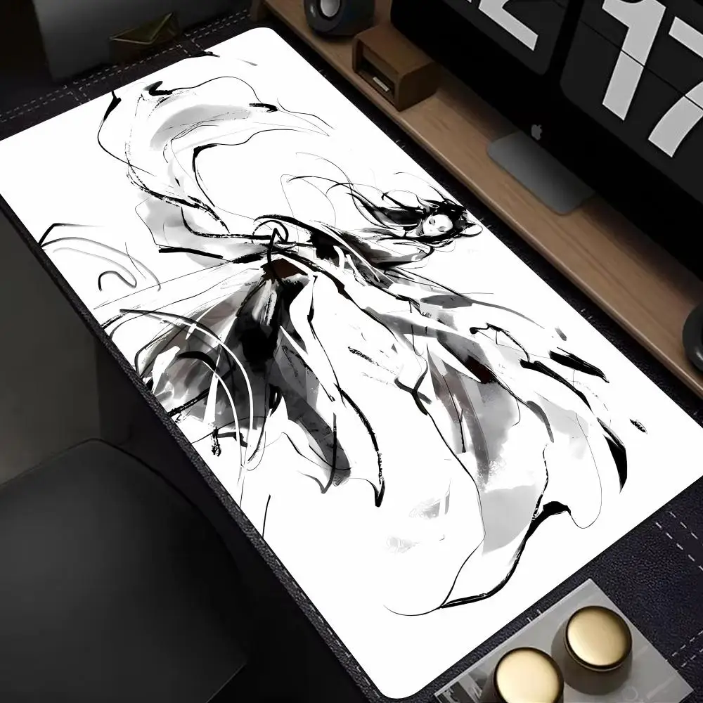 

Коврик для мыши в национальном стиле, XXL, для геймеров, офисный, для клавиатуры, нескользящий, большой коврик для ноутбука