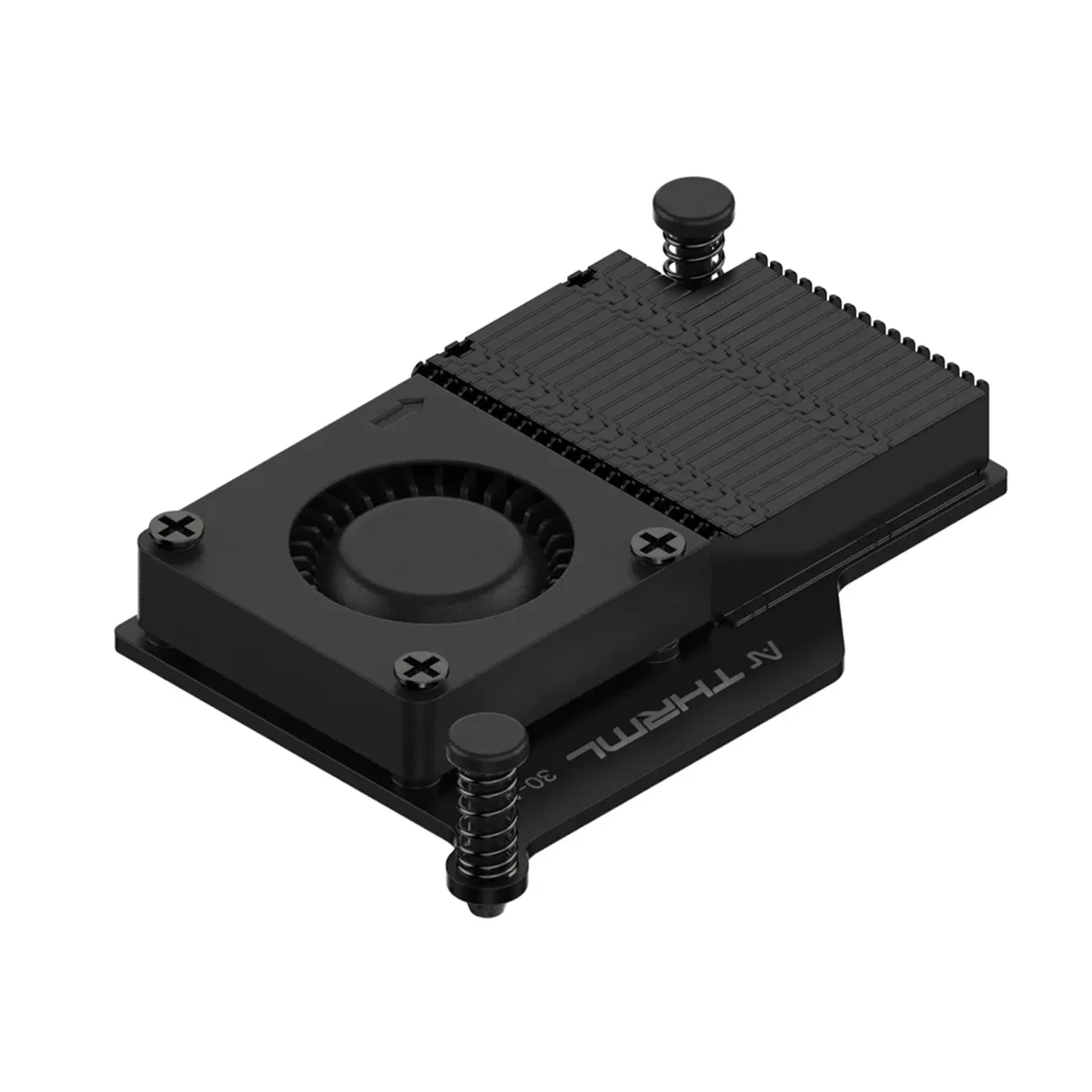 ABAN Active Cooler for 5 THRML Active Cooling PWM Fan Passive Cooling Aluninum Fins Radiator - Black