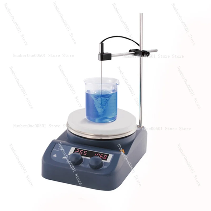 Heating Magnetic Stirrer LED Digital Display Multifunctional Laboratory Solid-liquid Dual-purpose